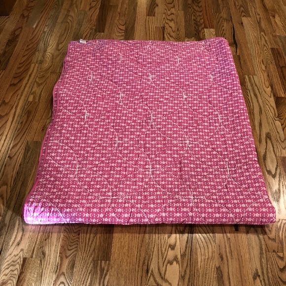 Pottery Barn Kids Bedding Pottery Barn Kids Pink Flower Twin Quilt